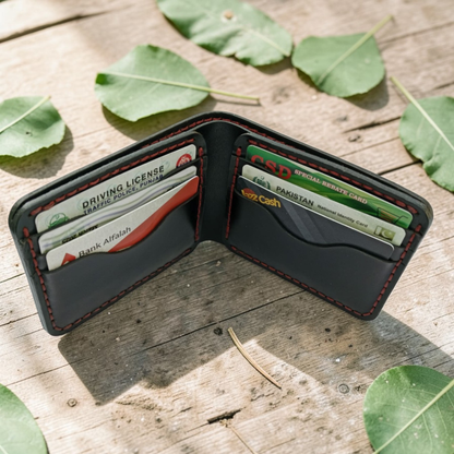 Bi-fold Handmade Leather Wallets for Men