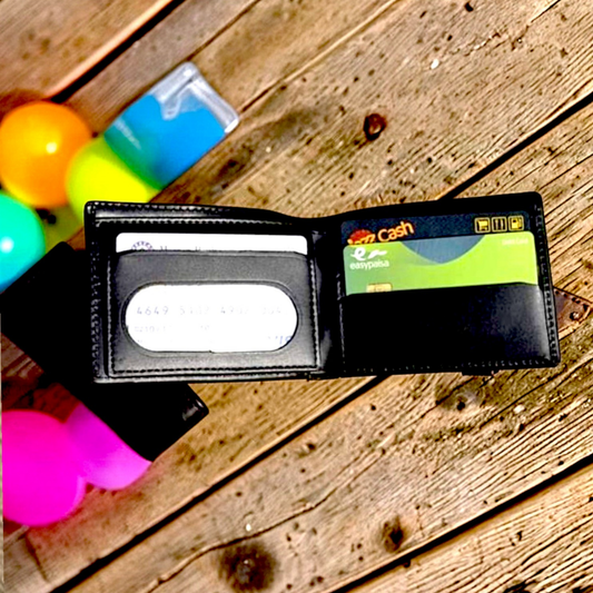 Leather wallet  branded  latest design slim  for men and boys