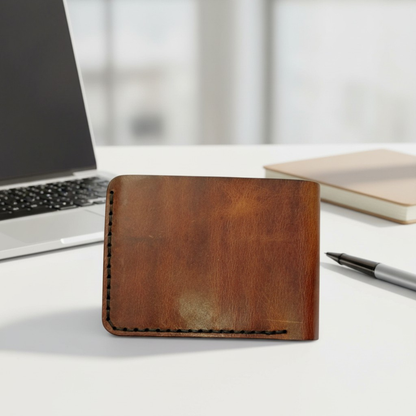 Bi-fold Handmade Leather Wallets for Men