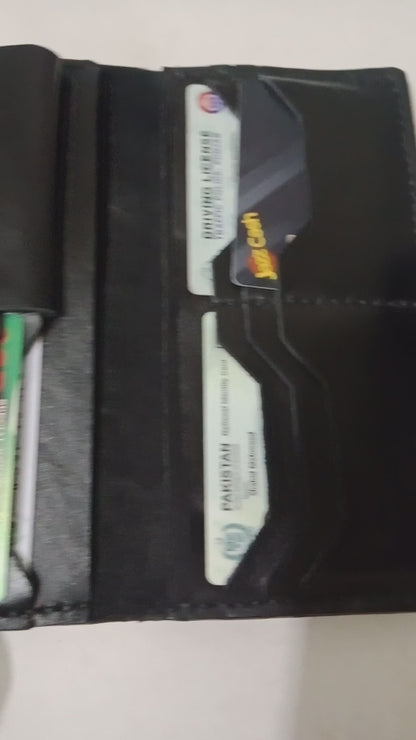 Handmade Leather Long Wallet – Premium & Durable