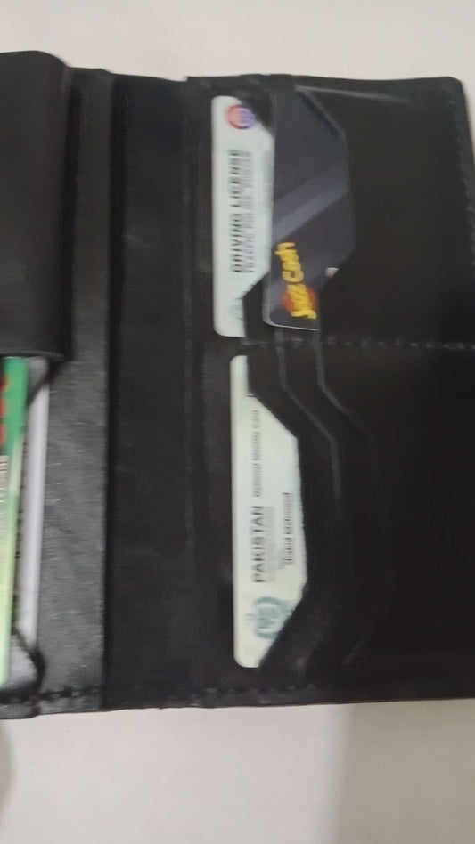 Handmade Leather Long Wallet – Premium & Durable