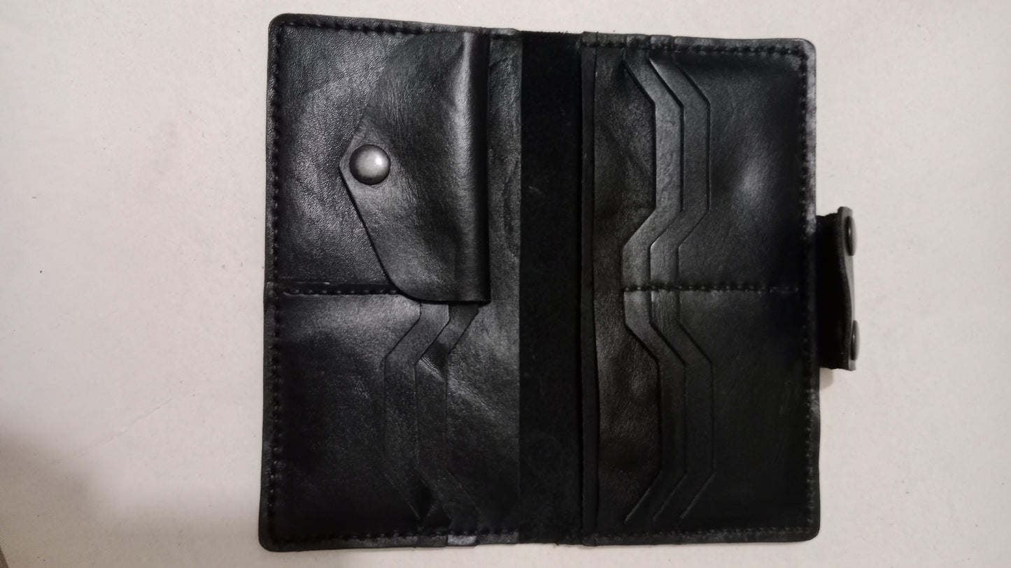 Handmade Leather Long Wallet – Premium & Durable